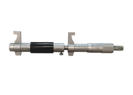 100-125mm Vernier Inside Micrometer With Caliper Type Jaw And Two Contact Points Customizable