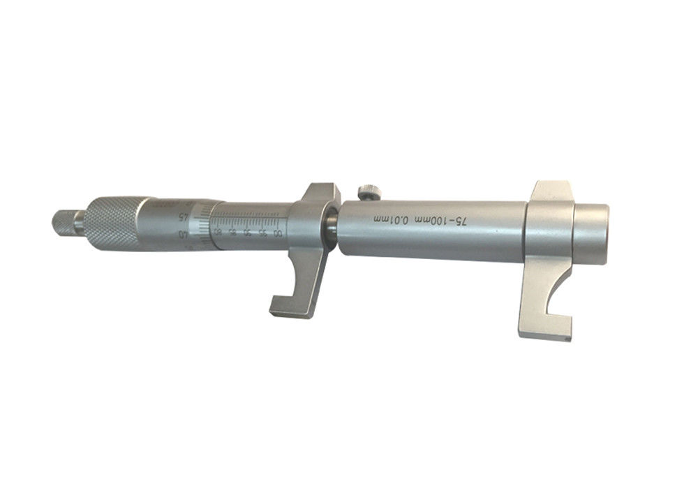 75-100mm Caliper Type Jaws Inside Micrometer with Carbide Measuring Face