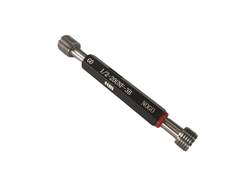 1/2-20 UNF-3B Plug Thread Gauge with Go/No Go Type For Thread Measurement and Verification Instruments