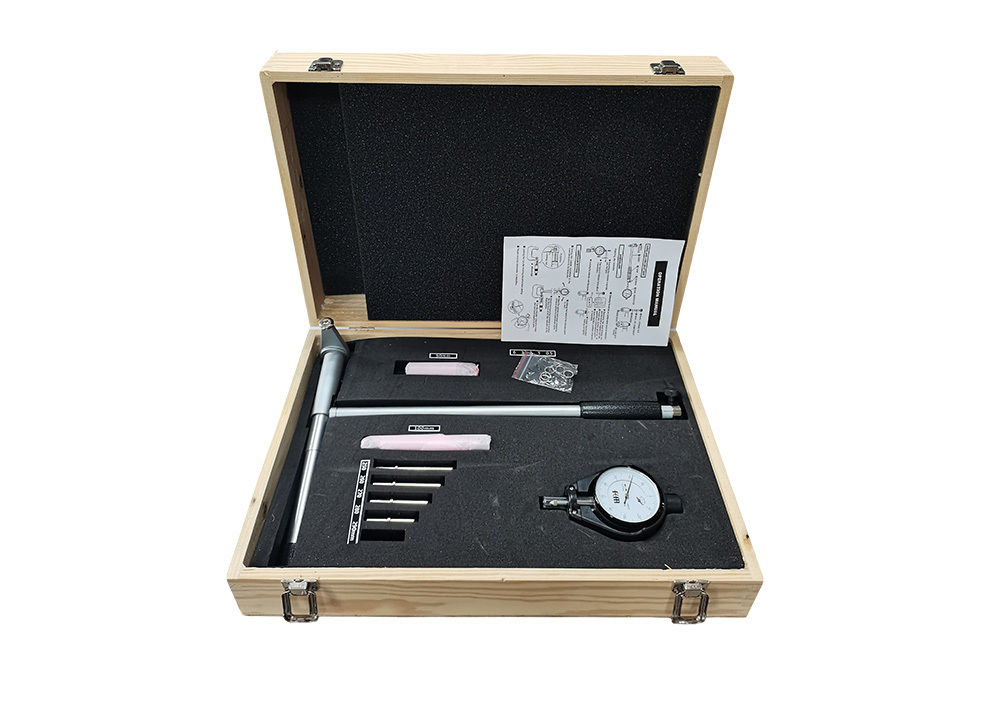 Interchangeable Anvils 250-400mm Dial Bore Gauge for Internal Measurement with 250mm Measuring Depth Precision Measuring Tools