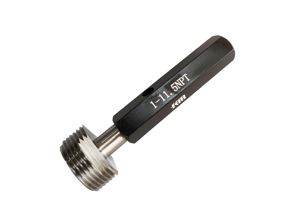Customized 1"-11.5 NPT Taper Pipe Thread Plug Gauge (ANSI) Hole Diameter Measuring Tools