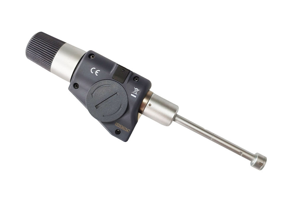 IP54 Protection Degree 10-12mm Three Point Bore Gauge with Extension Rod 100mm Resolution 0.001mm