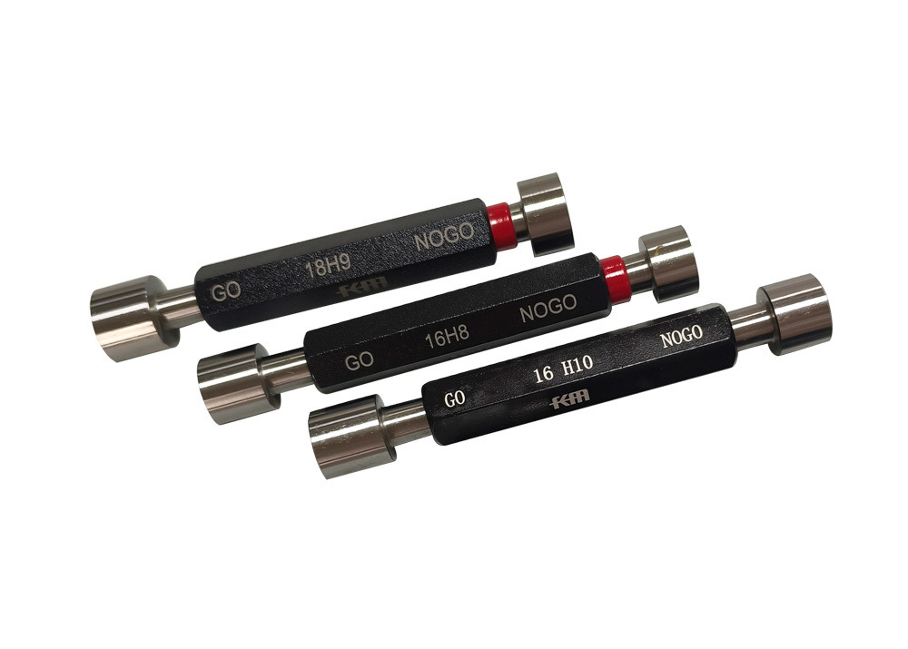 Precision Plain Plug Gauge GO and NOGO Set for Hole Size Inspection