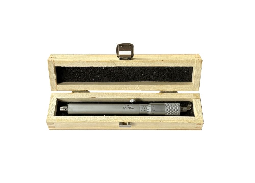 Precision 175-200mm Rod Inside Micrometer for Deep Internal Bore Diameter Measurement