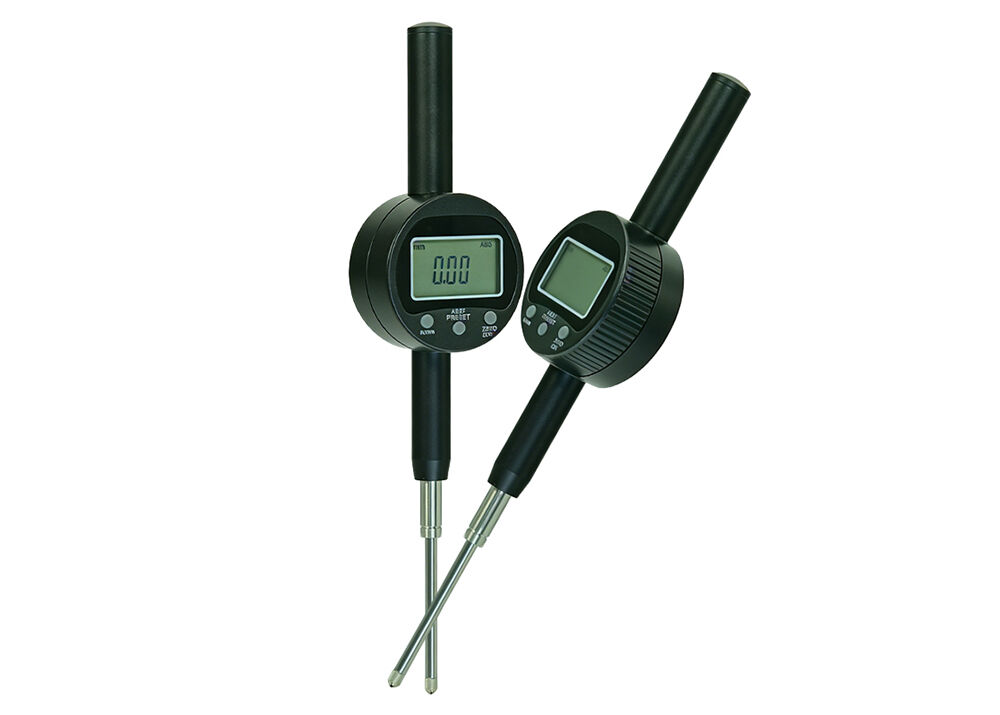 0-50.8mm/0-2″ Digital Indicator with 0.01mm/0.0005″ Resolution Portable Electronic Measuring Instrument