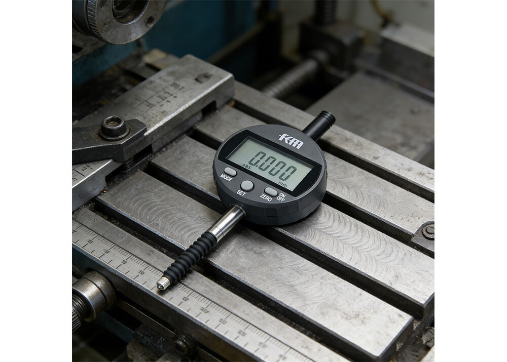 IP65 Protection Degree 0-12.7mm Electronic Digital Indicator High-Accuracy Dial Gauge with Data Output for Precision Measurement