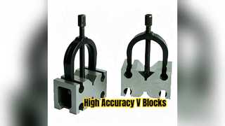 Industrial Grade V Blocks Set High Accuracy V Blocks for Toolroom Design Processing & Checking Work