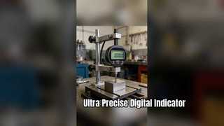 Cấp bảo vệ IP65 Chỉ báo kỹ thuật số điện tử có độ chính xác cao 0-12,7mm/0-0,5" với độ phân giải 0,0005"