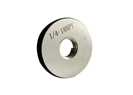 1/4-18 NPT Taper Pipe Thread Ring Gauge cho kiểm tra NPT và NPTF