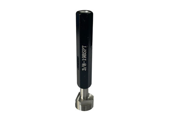 3/8-19 BSPT Pipe Taper Thread Plug Gauge cho kết nối và niêm phong cơ học