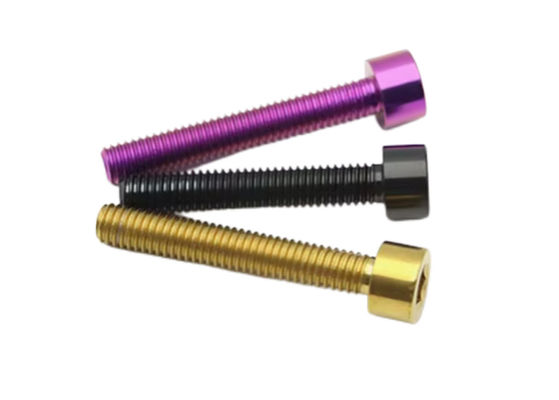 Bu-lông đầu lục giác titan màu Anodizing cho Đua xe và Xe máy