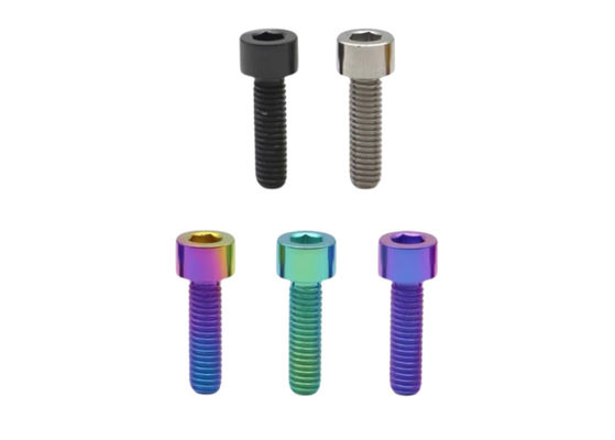 Vít đầu lục giác chìm Titanium tùy chỉnh DIN 912 M6 X 20mm Tự nhiên Tùy chỉnh
