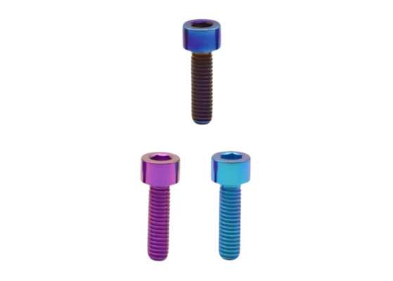 Anodizing Color Titanium Hexagon Socket Head Screws cho đua xe và xe máy