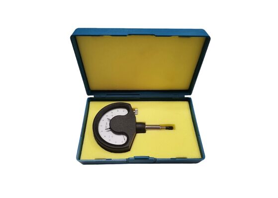 Dial Comparator Gauge for Precision Runout and Flatness Testing with ±50 mm Range and 0.001mm Graduation